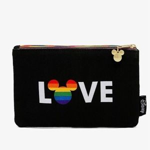 Mickey Mouse Rainbow Love Pouch
